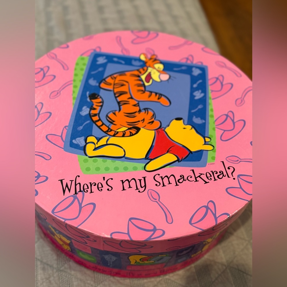 Winnie the Pooh Pink Storage Box